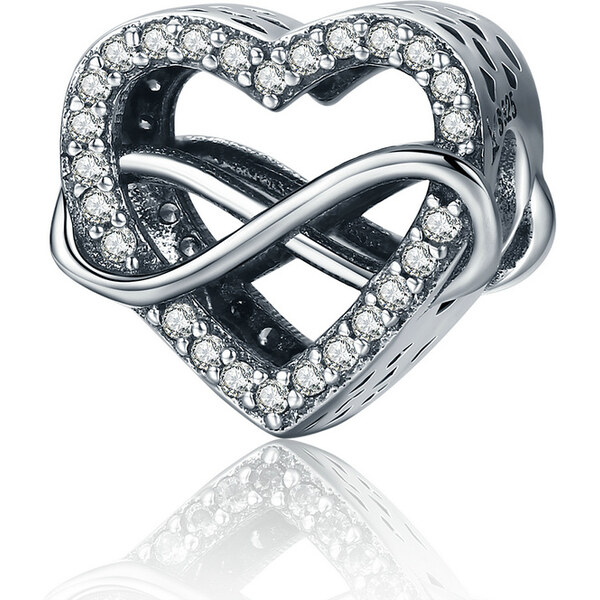 Emporial strieborný prívesok Nekonečná láska 24464376