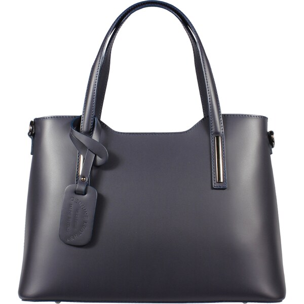 Modrá kožená talianska kabelka Isidora Blu NovaKabelka.sk 4087485