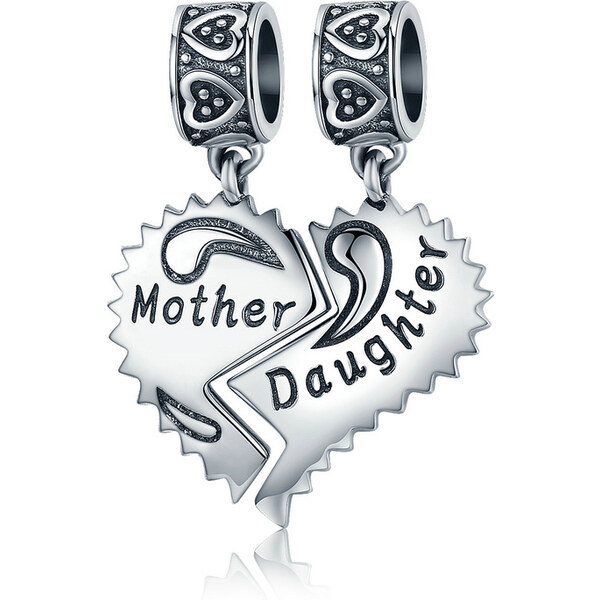 Emporial strieborný prívesok Matka a dcéra 24464374