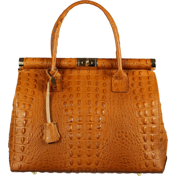 Camel kožená talianska kabelka Laureta Camel Chiaro Cocco NovaKabelka 64334413