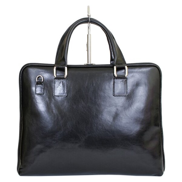 Gregorio Dámska kožená aktovka Brenda čierná 37007229