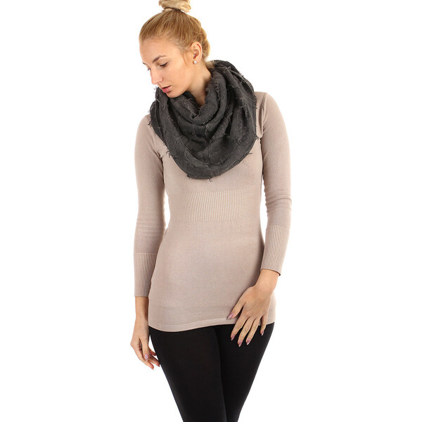 Glara Kockovaná maxi šatka 8396221