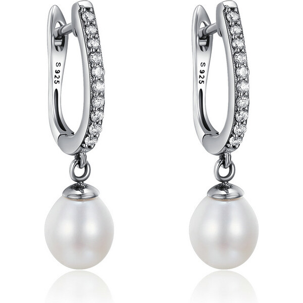 Emporial strieborné náušnice Perla SCE194 28186844