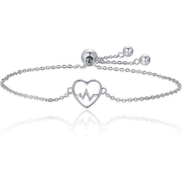 Emporial strieborný náramok Frekvencia lásky SCB019 24620323