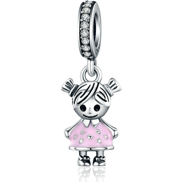 Emporial strieborný prívesok Dievča girl 24464368