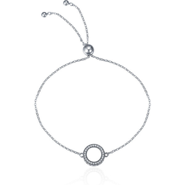 Emporial strieborný náramok Trblietavá Elegancia SCB030 24547161