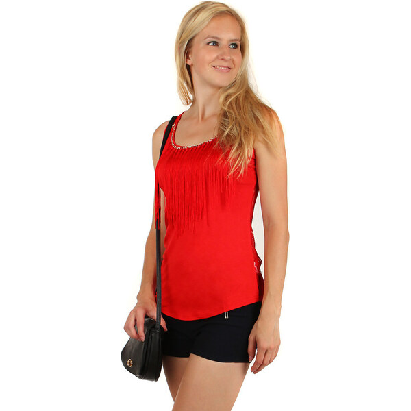 Glara Tielko s čipkovanými chrbtom 36986866