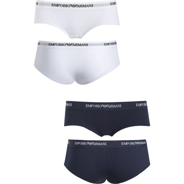 Nohavičky 2pcs 163263 CC317 10410 bílotmavěmodrá - Emporio Armani 6660864