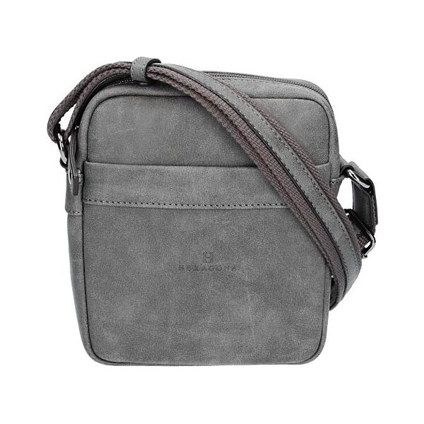 Pánska taška na doklady Hexagona 784636 - šedá 48228246