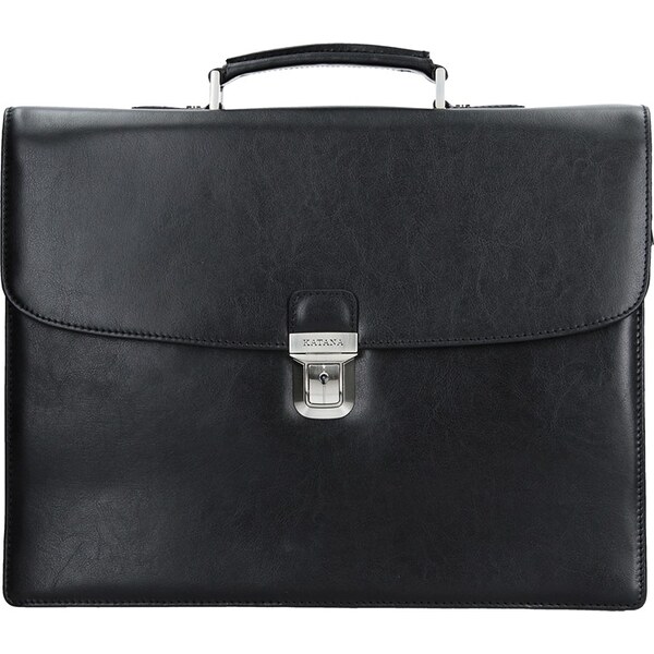 Pánska kožená aktovka Katana Marcus - čierna 64567097
