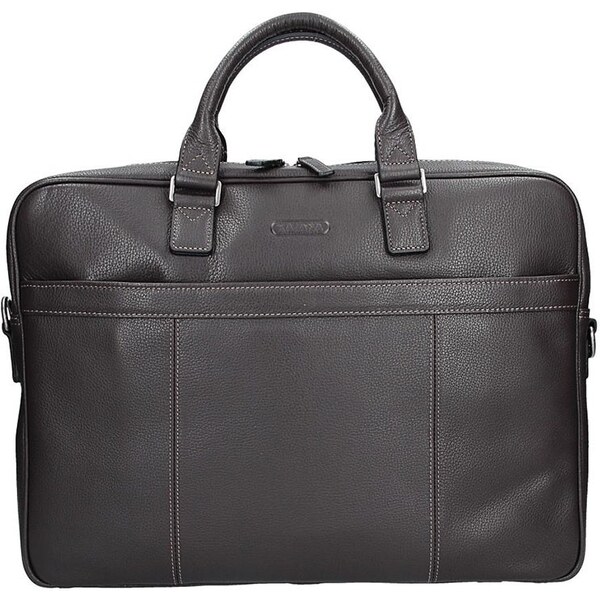 Pánska kožená taška cez rameno Katana Simons - hnedá 11531958