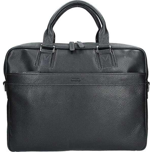 Pánska kožená taška cez rameno Katana Alfons - čierna 11531956