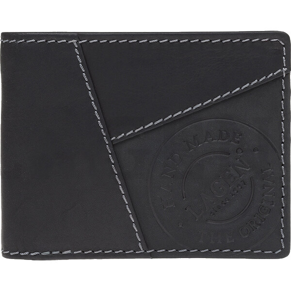 Lagen Pánska kožená peňaženka 251148 čierna 35335562