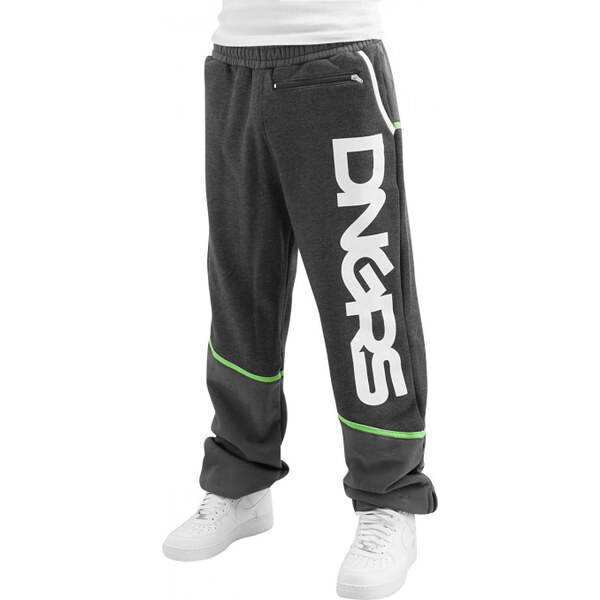 Dangerous DNGRS nohavice pánske Sweat Pant Crosshair in grey 64343593