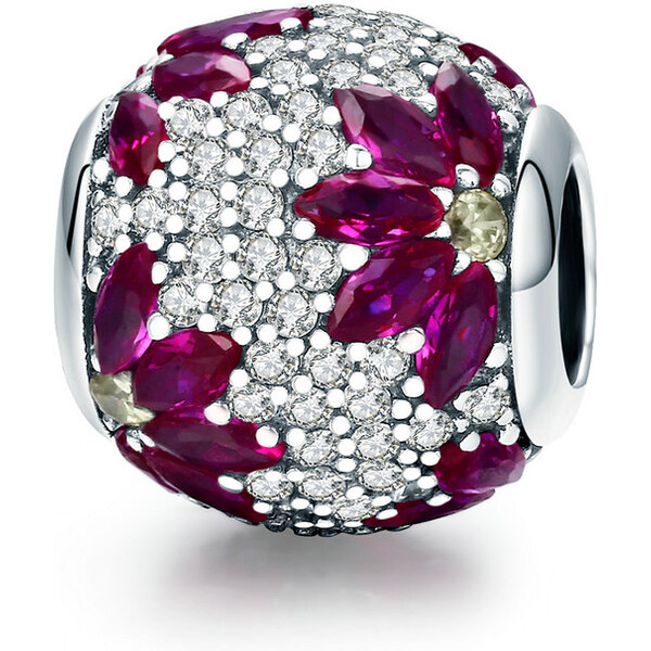 Emporial strieborný prívesok Nádherná Fialka 24464450