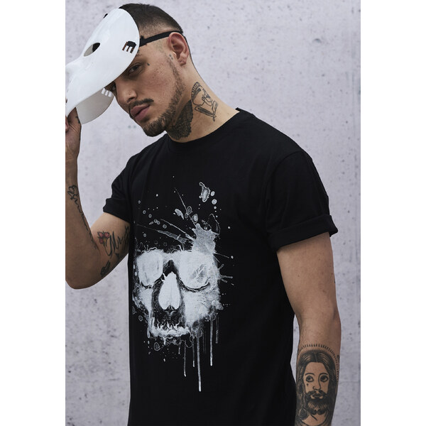 Mister Tee Skull Tee Black Water Color 50668938