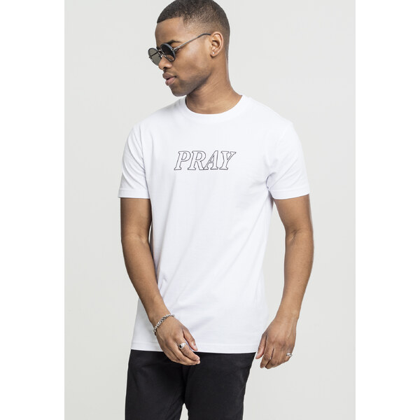 Mister Tee Pray Hands Tee white 50683810