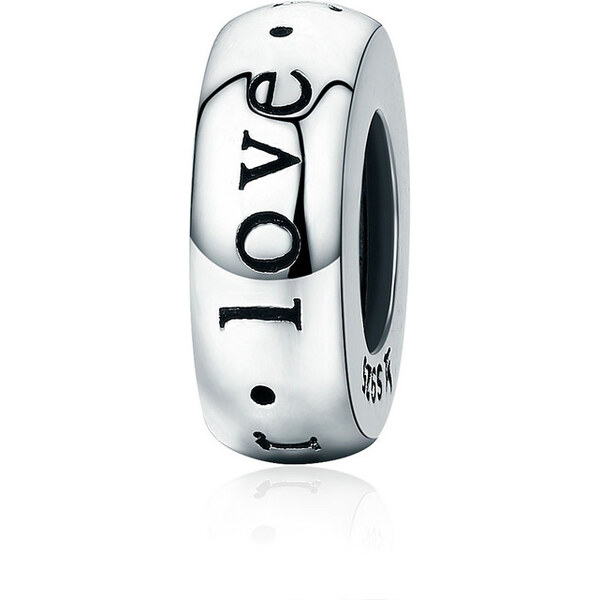 Emporial strieborný prívesok spacer Láska navždy 41570799