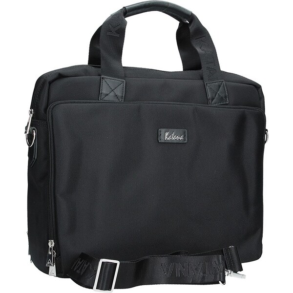 Pánska kožená taška cez rameno Katana Selem - čierna 11533673