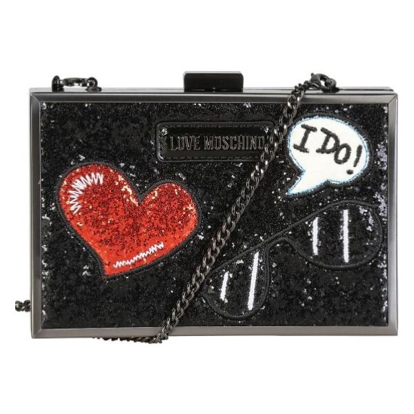 Love Moschino čierne lístoček 5157053