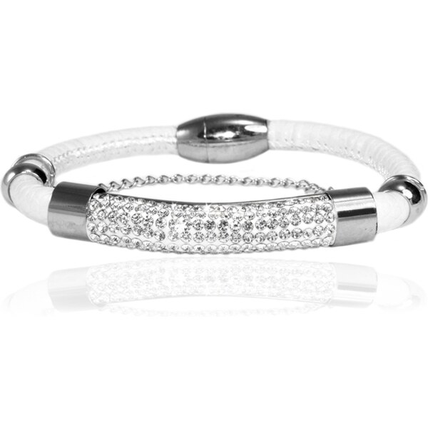 BEMI Design Náramok so zirkónmi a retiazkou S5120 10399674