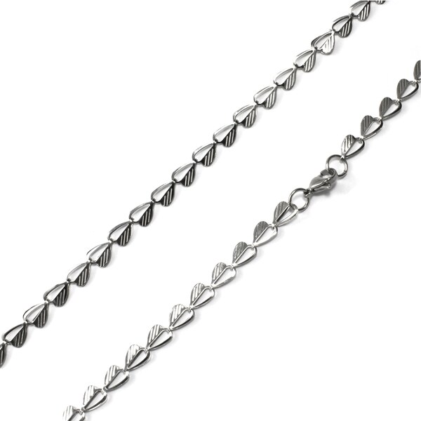 Retiazka srdce 50cm z chirurgickej ocele S859040 13006043