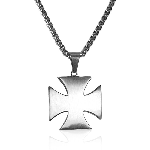 BM Jewellery Náhrdelník keltský kríž z chirurgickej ocele S217120 10399863