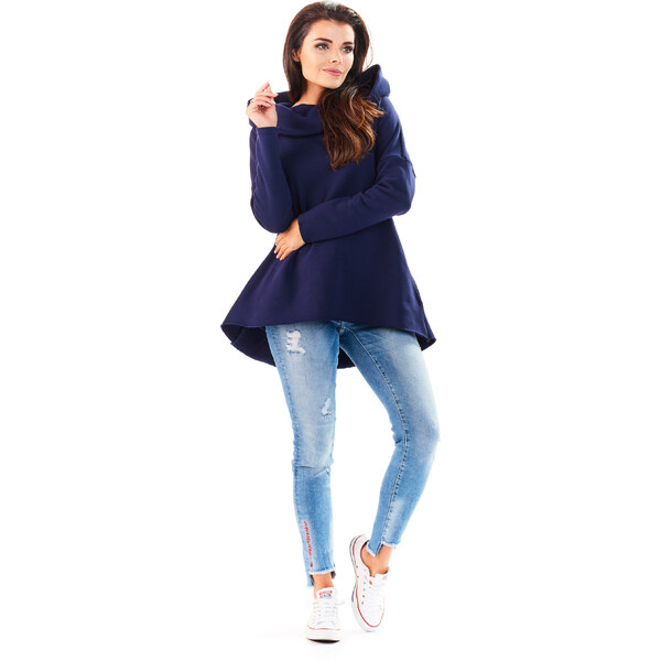Awama Womans Sweatshirt A200 Navy Blue 57752768