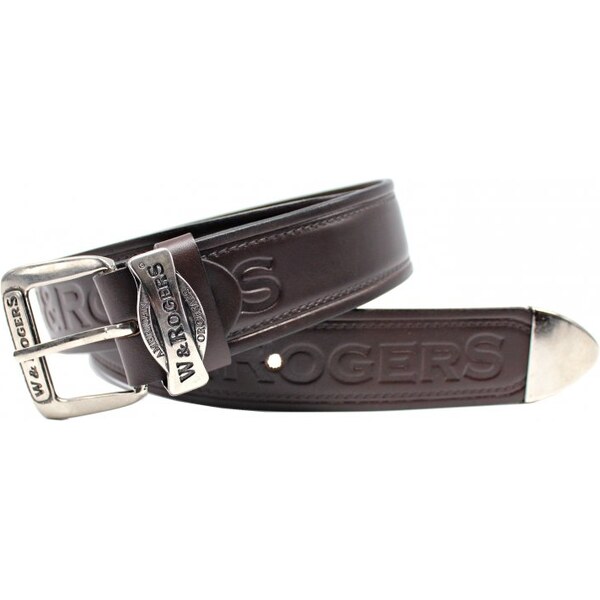 Penny Belts Pánsky kožený opasok 215-40 hnedý 37585678