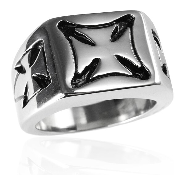 BEMI Design Pánsky prsteň keltský kríž z chirurgickej ocele S295090 10399938