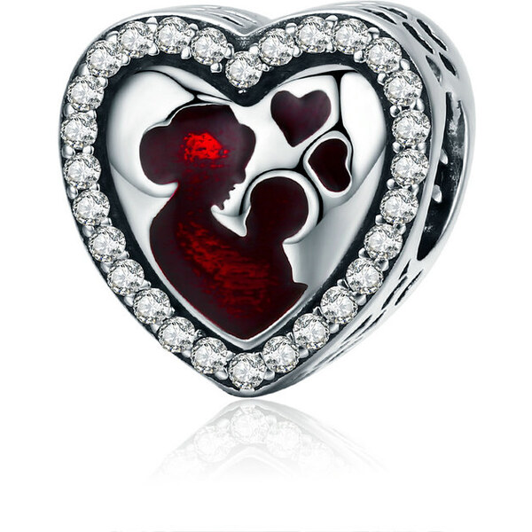 Emporial strieborny prívesok Láska k rodine 24464439