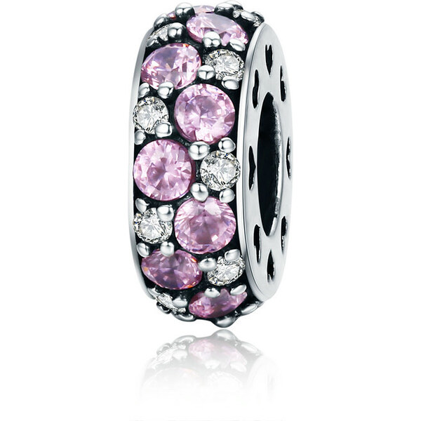 Emporial strieborný prívesok Trblietavé srdce 25404827