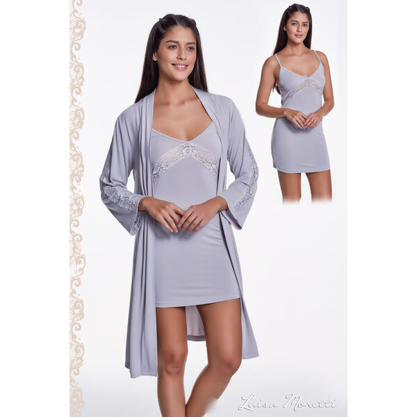 Luisa Moretti Dámska bambusová košieľka SAMANTA s županom 62739892