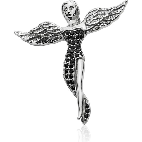 BEMI Design Prívesok anjel z chirurgickej ocele S306100 10399949