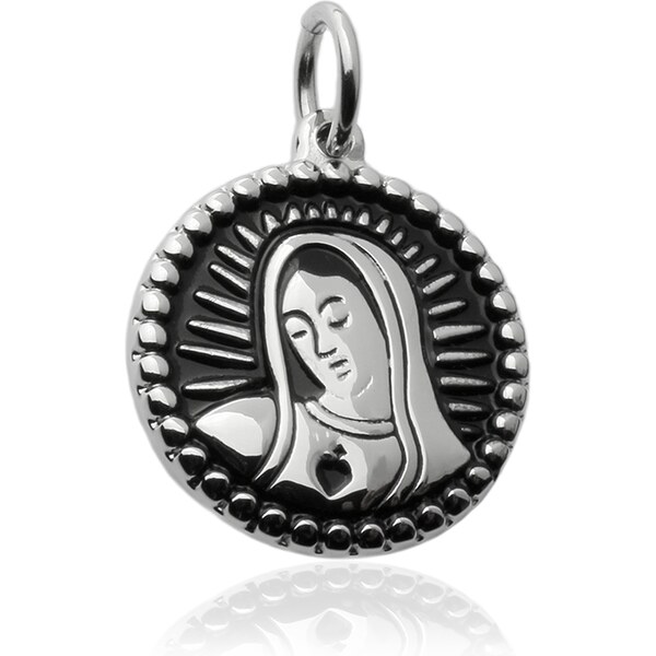 BEMI Design Prívesok MADONKA z chirurgickej ocele S310075 10399954