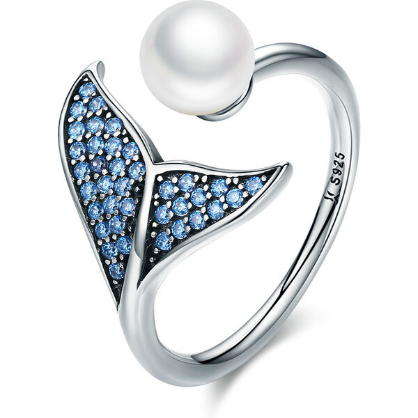 Emporial strieborný prsteň Zázrak oceánu 29017644