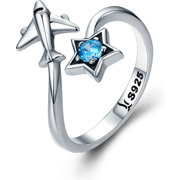 Emporial strieborný prsteň Okolo sveta 28839757