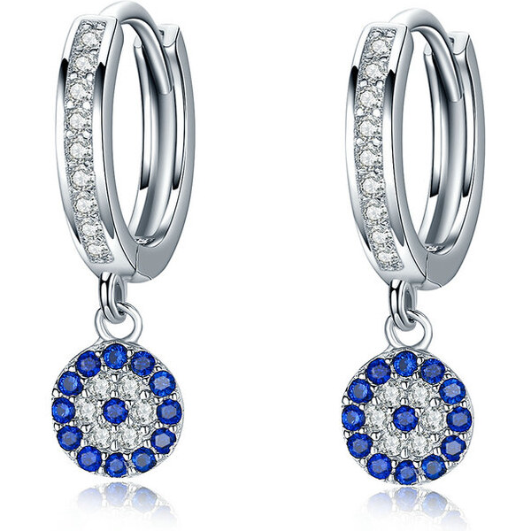 Emporial strieborné náušnice Symbol ochrany SCE058 28242360