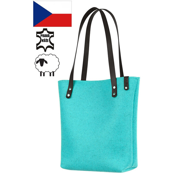 Lotika Veľká plstená kabelka - eco friendly product - vyrobené v 36988051