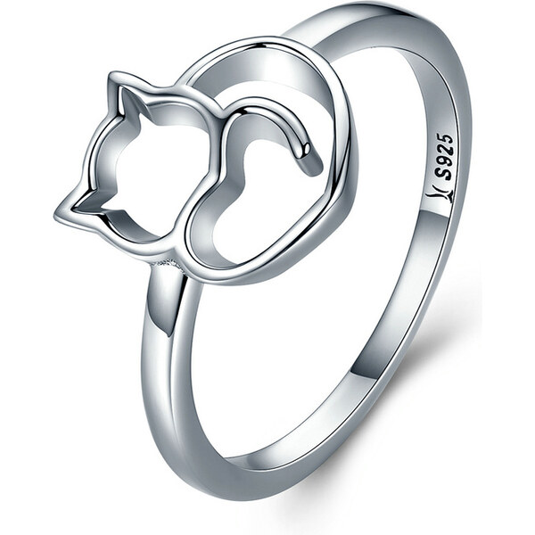 Emporial strieborný prsteň Krásna mačka 28839759