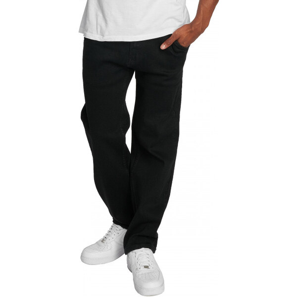 Dangerous DNGRS nohavice pánske L:34 Loose Fit Jeans Brother in black 15517795