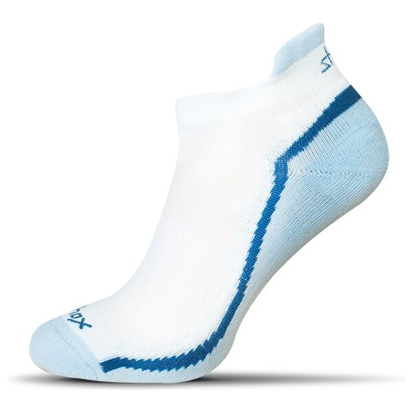 Buďchlap Bielo-svetlo modré pánske ponožky 5474749