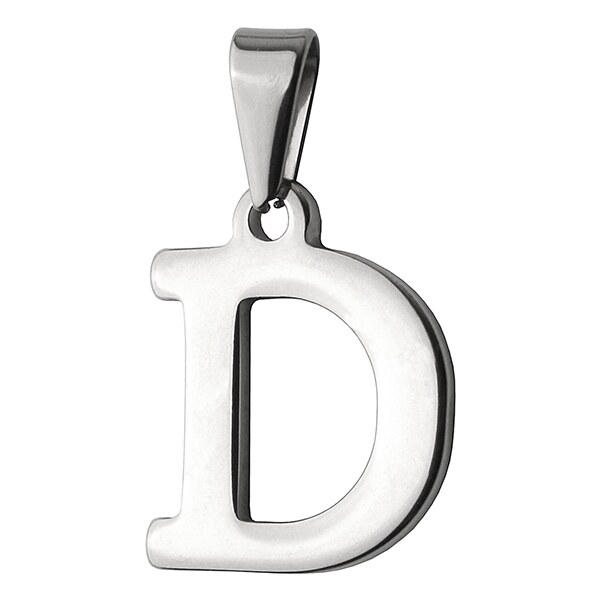 BM Jewellery Prívesok písmeno D z chirurgickej ocele S399015 20962786