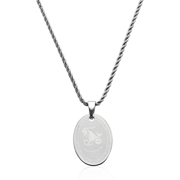 BM Jewellery Náhrdelník s príveskom v znamení zverokruhu - Kozorožec 24400759