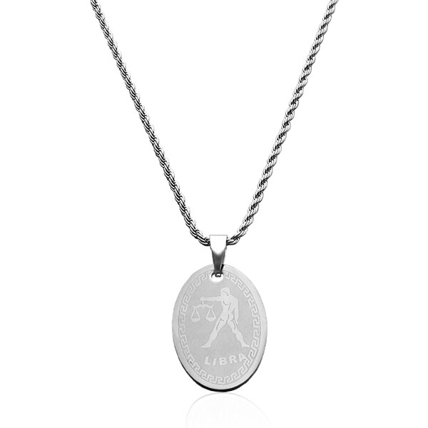 BM Jewellery Náhrdelník s príveskom v znamení zverokruhu - Váhy 10400028