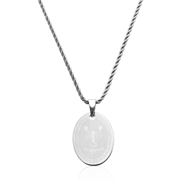 BM Jewellery Náhrdelník s príveskom v znamení zverokruhu - Škorpión 10400033