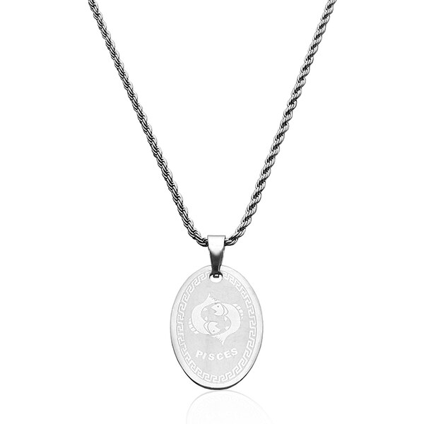 BM Jewellery Náhrdelník s príveskom v znamení zverokruhu - Ryby 10400034