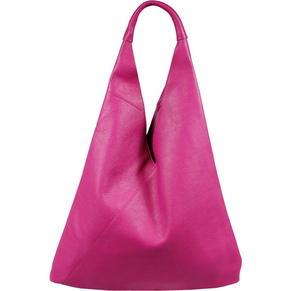 Ružová kožená talianska kabelka Alma Fuxia NovaKabelka.sk 5681144