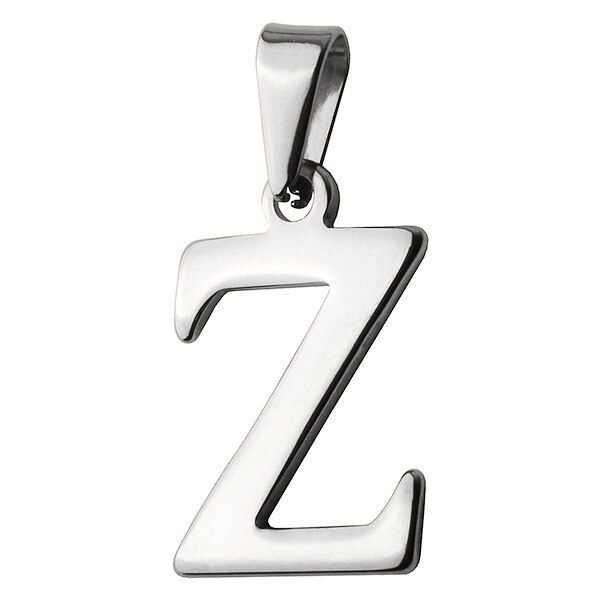 BM Jewellery Přívěsek písmeno Z z chirurgické oceli S413015 20962800