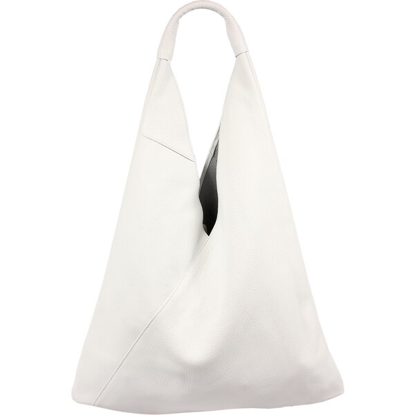 Biela kožená talianska kabelka Alma Bianca NovaKabelka.sk 5681148